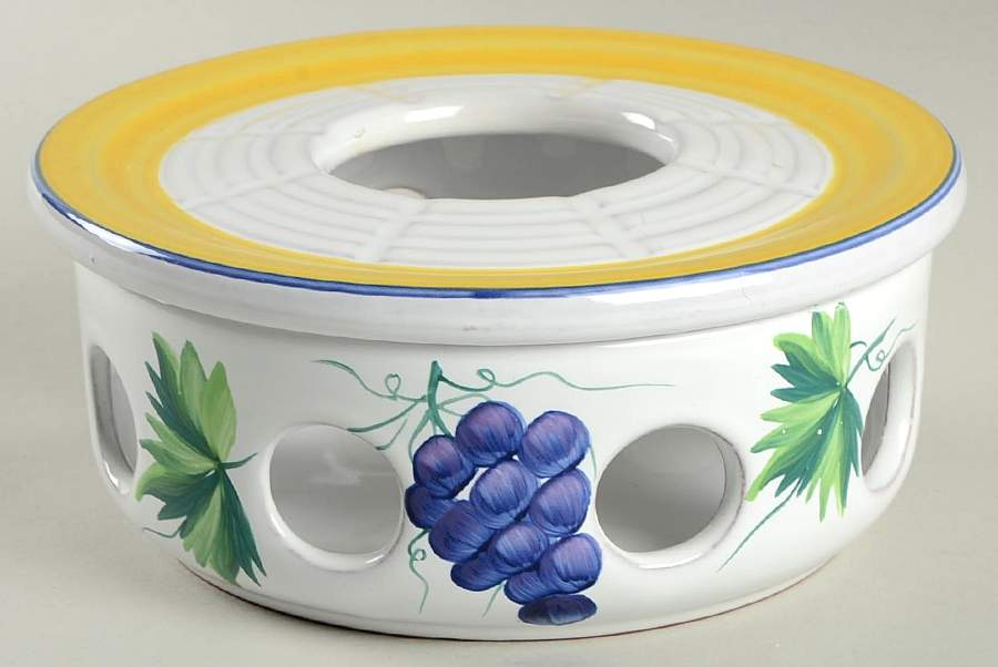 Village Vineyard 2 Piece Warmer Stand by Herend Village-1