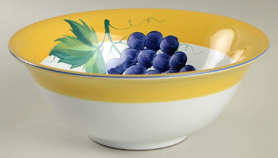 Village Vineyard 8" Salad Serving Bowl by Herend Village-1