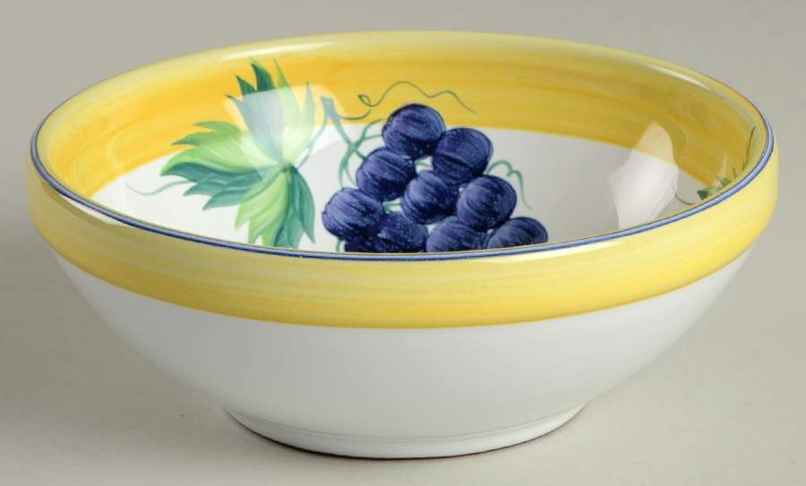 Village Vineyard Coupe Cereal Bowl by Herend Village-1