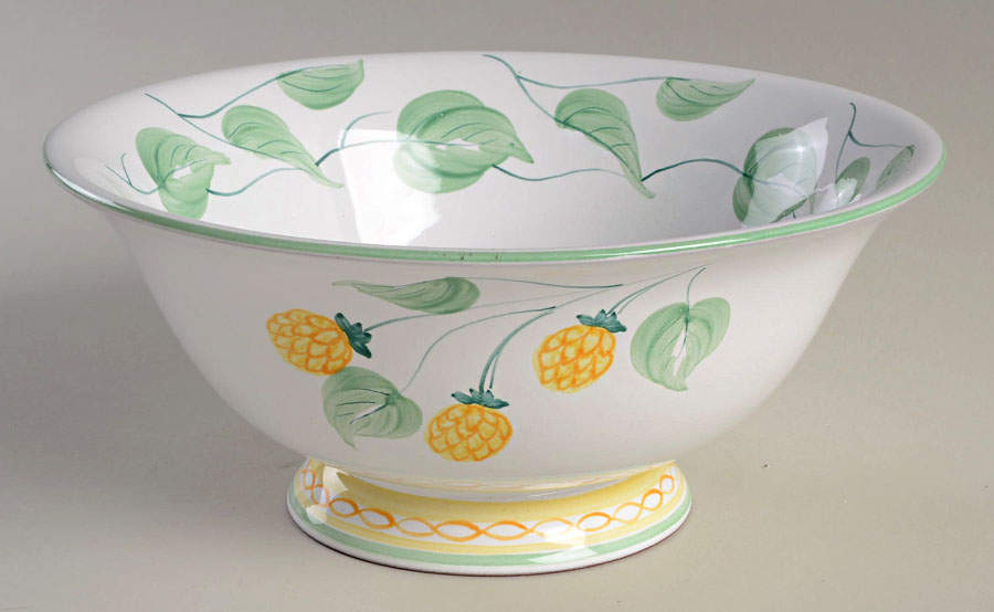 Wildflower 8" Footed Bowl by Herend Village-1