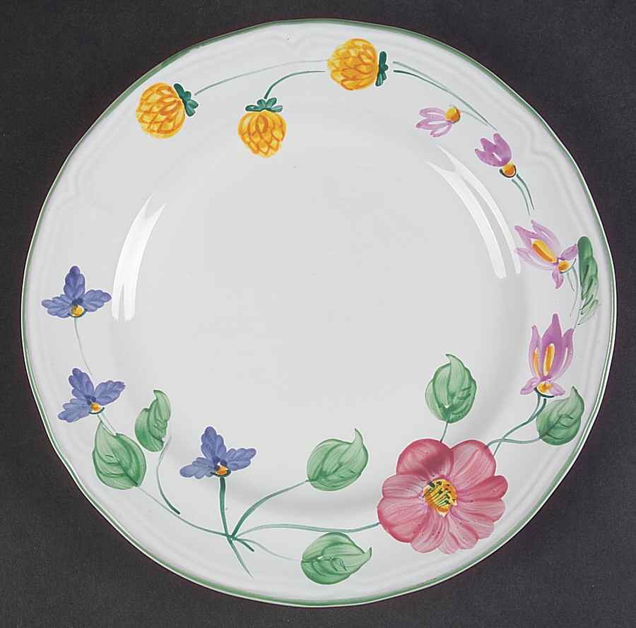 Wildflower Salad Plate by Herend Village-1