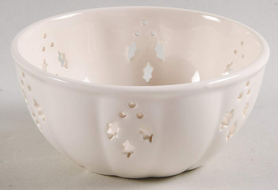Creamware Pierced Potpourri Jar No Lid by Hartley Greens-1