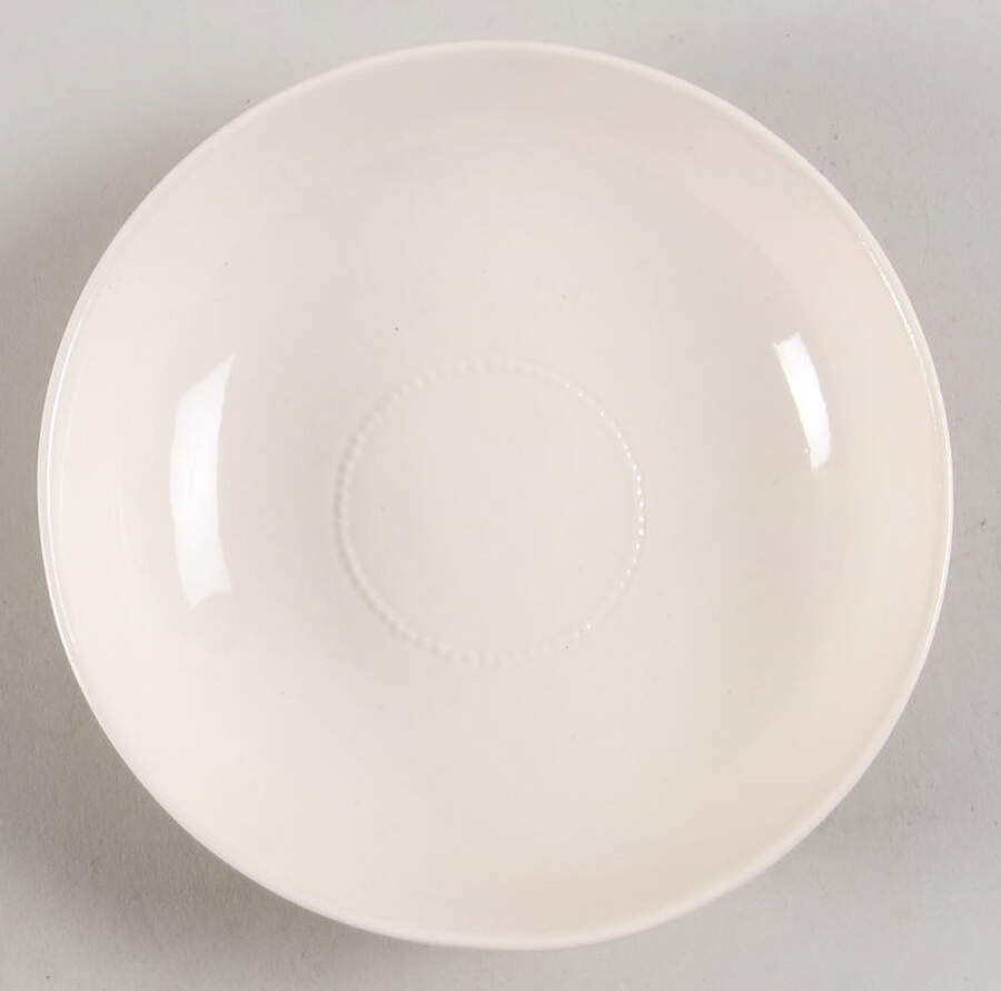 Creamware Pierced Saucer for Chocolate Cup by Hartley Greens-1