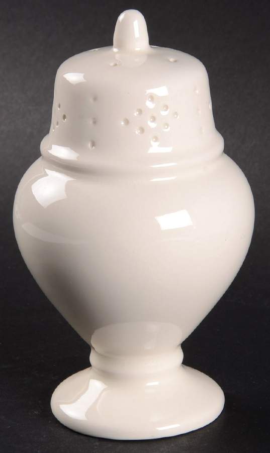 Creamware Pierced Salt Shaker by Hartley Greens-1