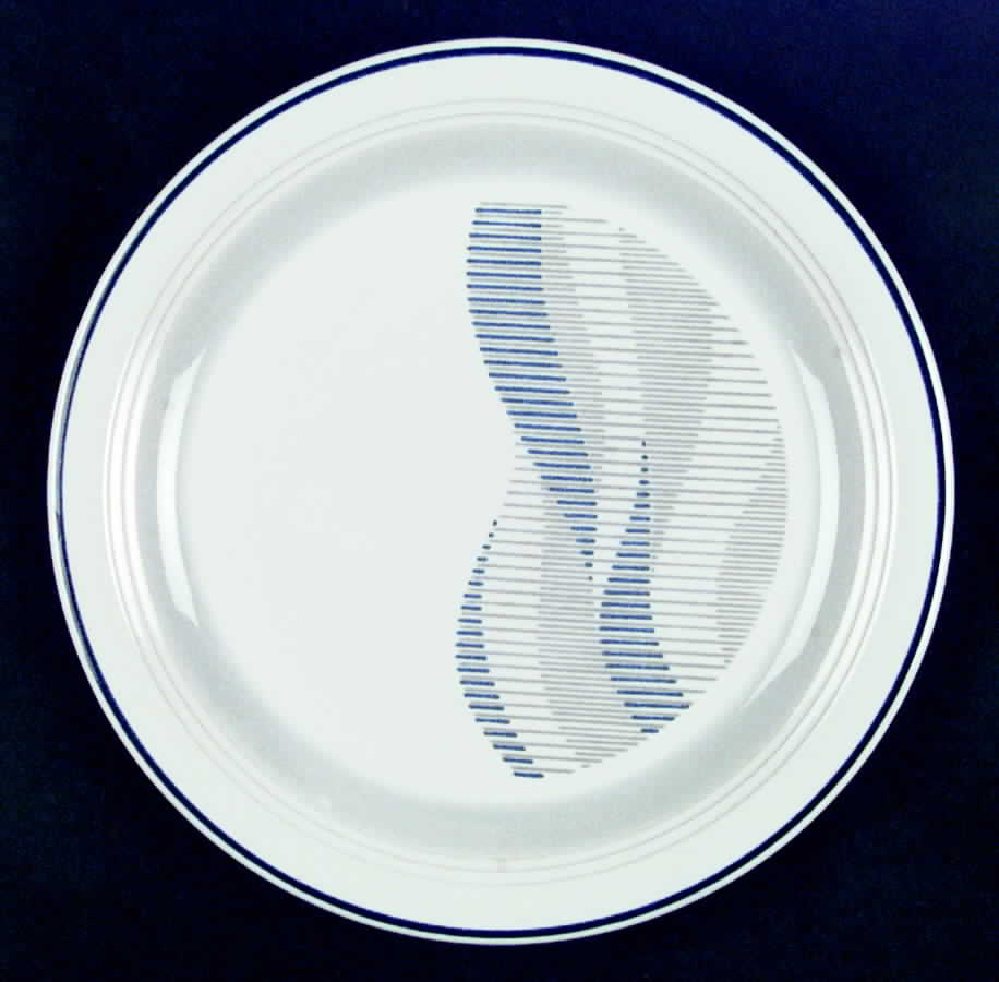 Gentle Waves Dinner Plate by Home Beautiful-1
