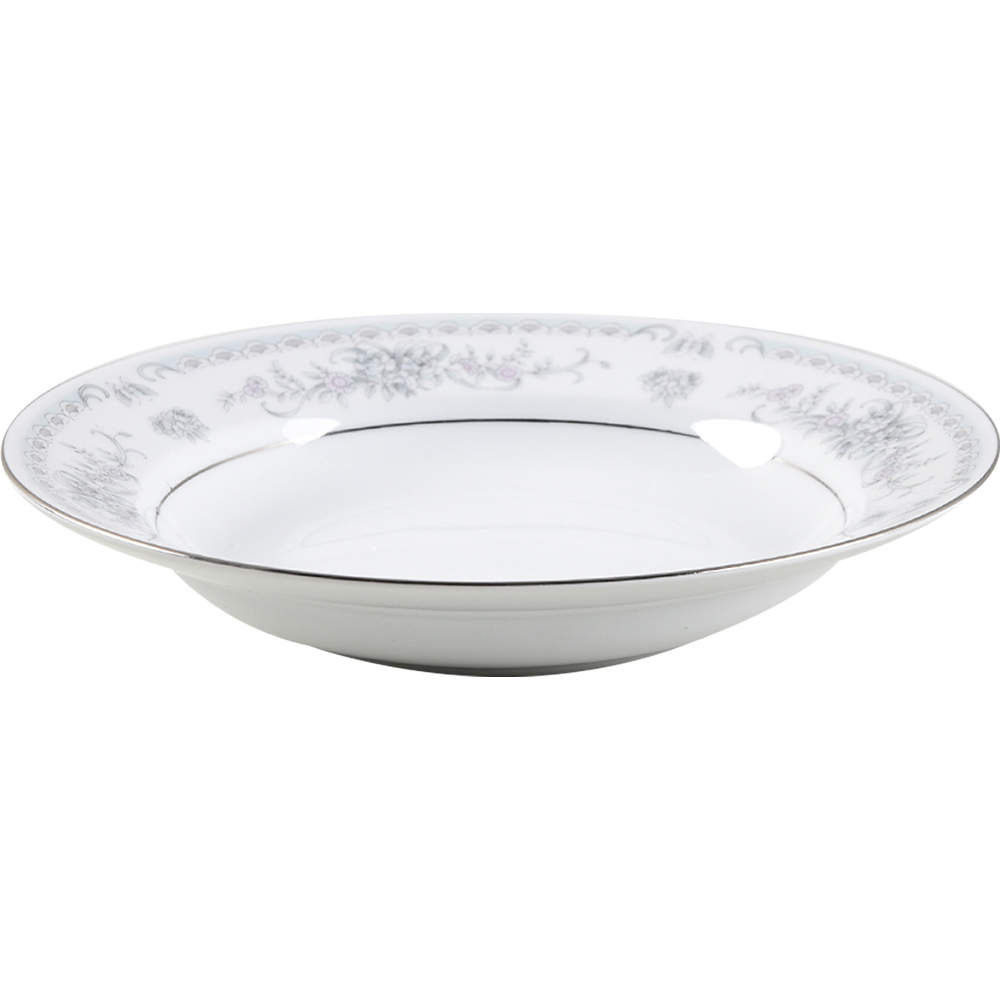 Misty Blue Rim Soup Bowl by Home Beautiful-1