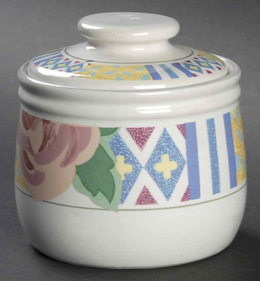 Rhapsody Sugar Bowl & Lid by Home Beautiful-1