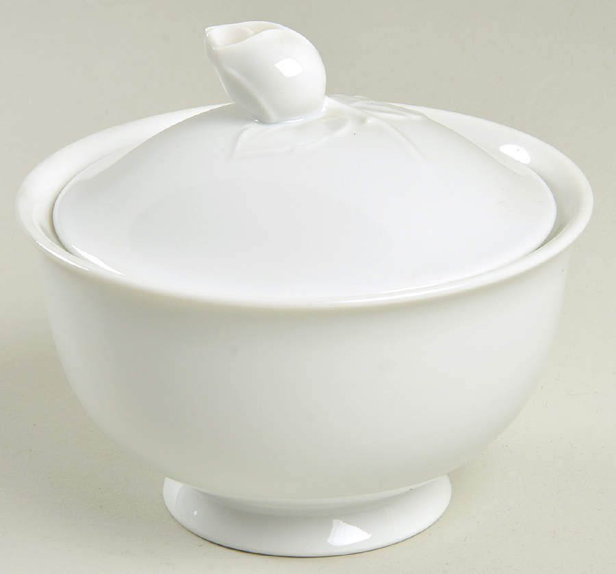 Rose Crest Sugar Bowl & Lid by Home Beautiful-1