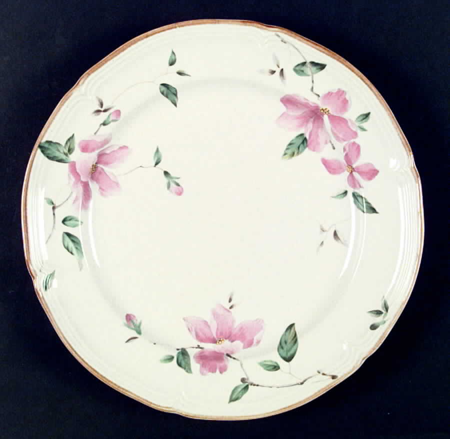 Southern Dogwood Dinner Plate by Home Beautiful-1