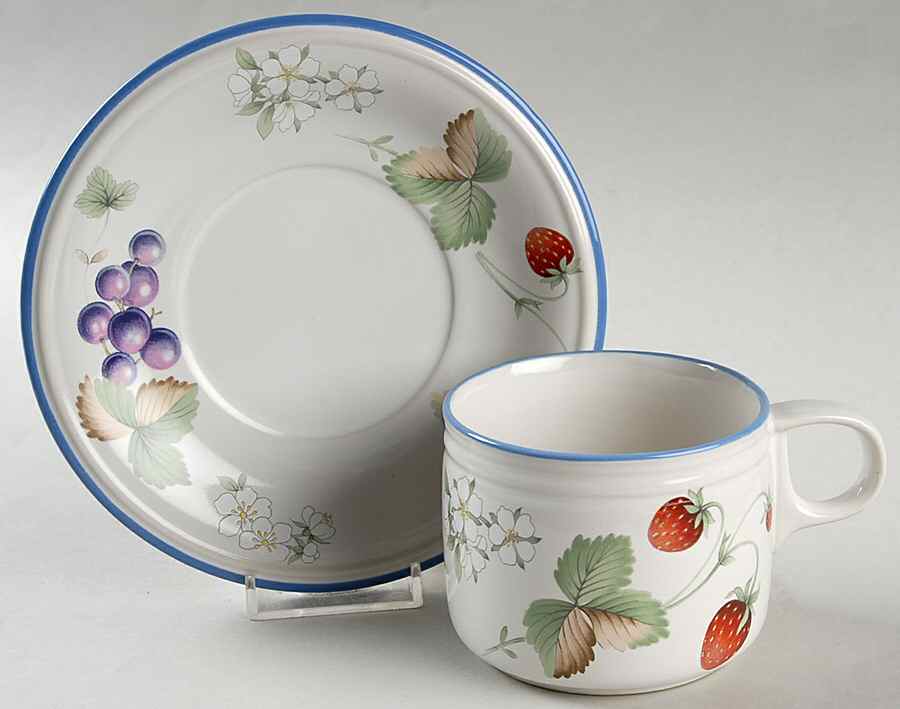 Tempting Flat Cup & Saucer Set by Home Beautiful-1