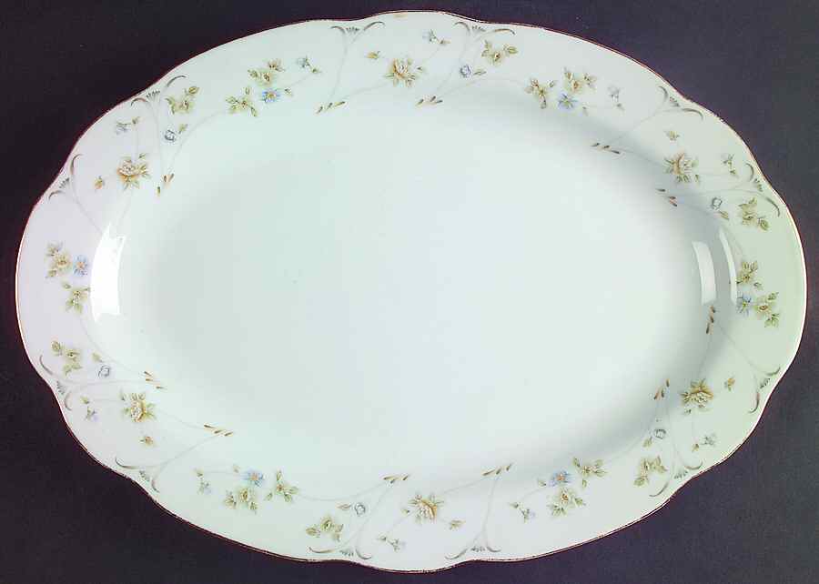 Briarwood 14" Oval Serving Platter by Home Beautiful-1