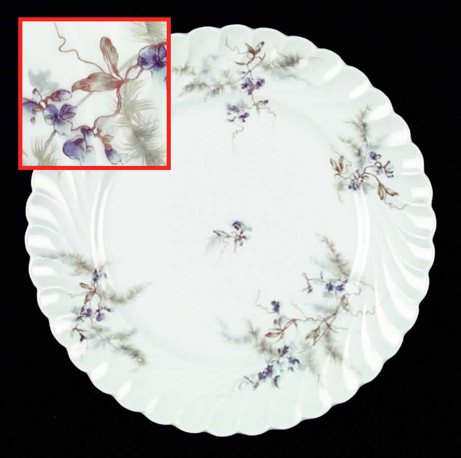 Schleiger 1026-3 Dinner Plate by Haviland-1