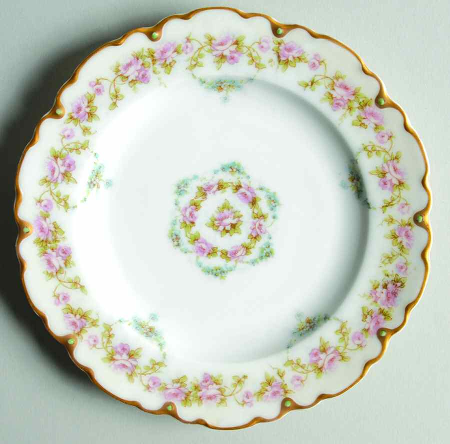 Schleiger 877A Bread & Butter Plate by Haviland-1