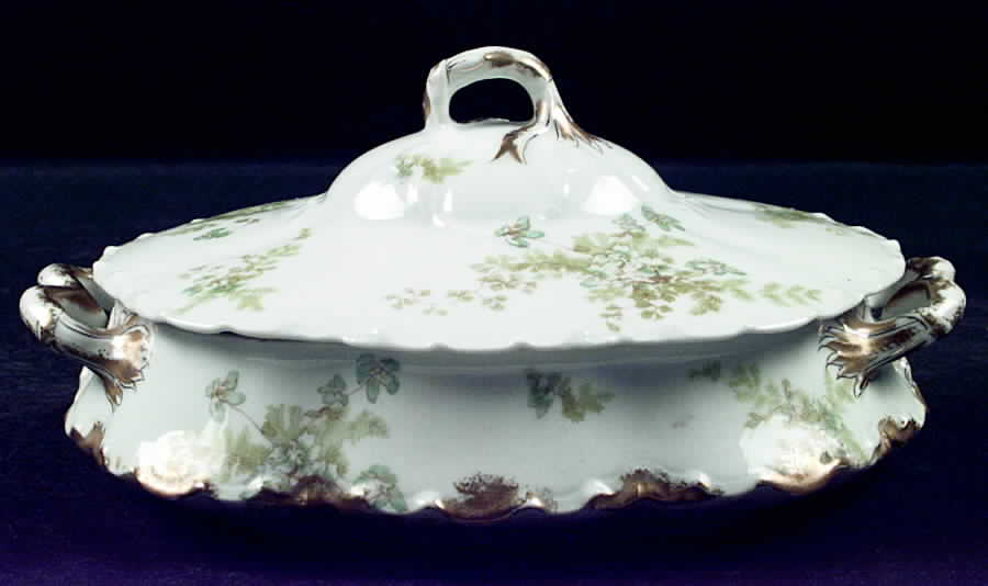 Schleiger 52o Oval Covered Vegetable by Haviland-1