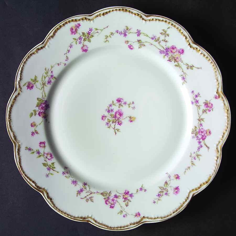 Schleiger 462a Dinner Plate by Haviland-1