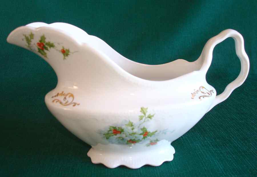 AX63 Gravy Boat & Underplate/Relish by Homer Laughlin -1
