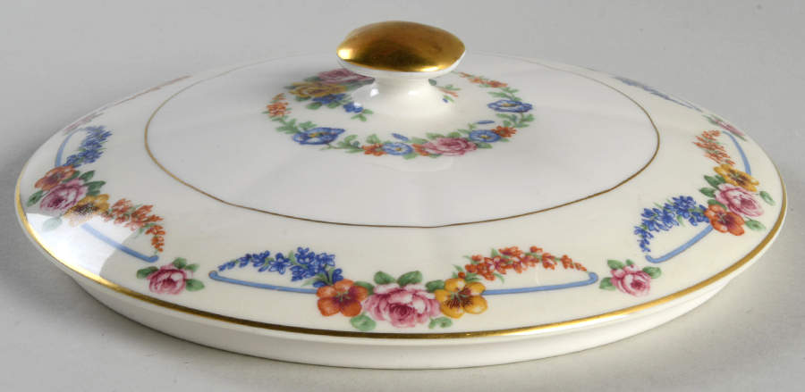 Picardy Lid for Round Vegetable by Haviland-1