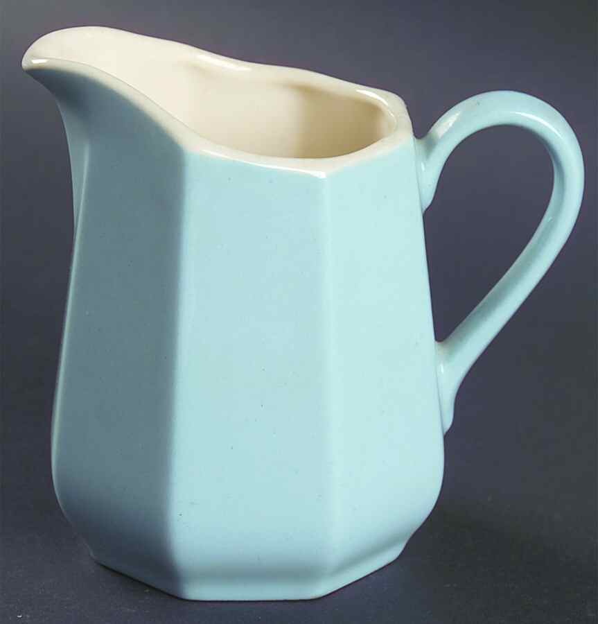 Petit Fleurs (Multisided Edge) Creamer by Harker-1