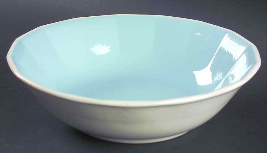 Petit Fleurs (Multisided Edge) 9" Round Vegetable Bowl by Harker-1