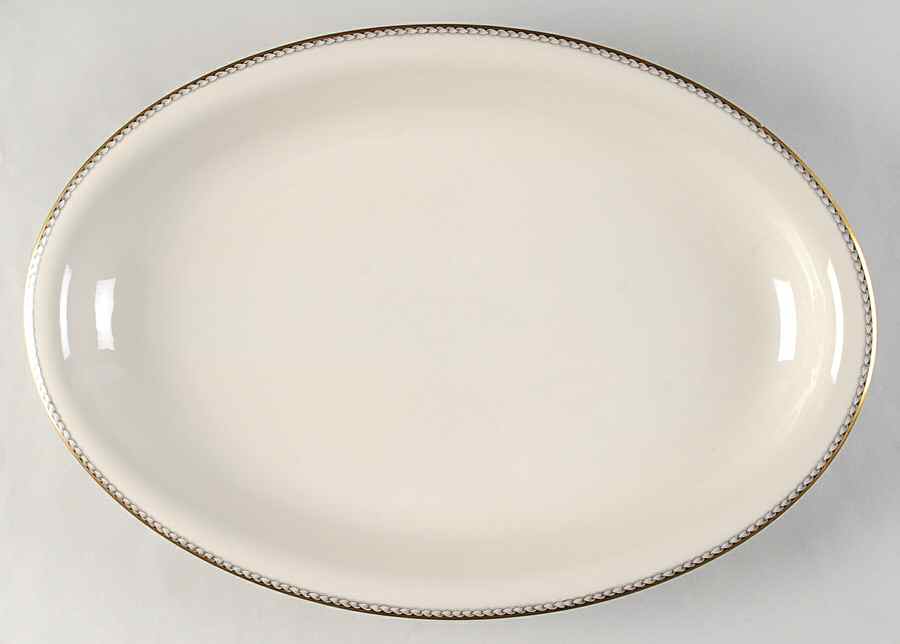 14735 16" Oval Serving Platter by Heinrich - H&C-1