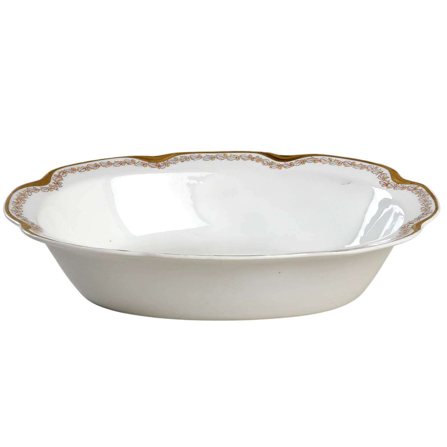 Schleiger 988 10" Oval Vegetable Bowl by Haviland-1