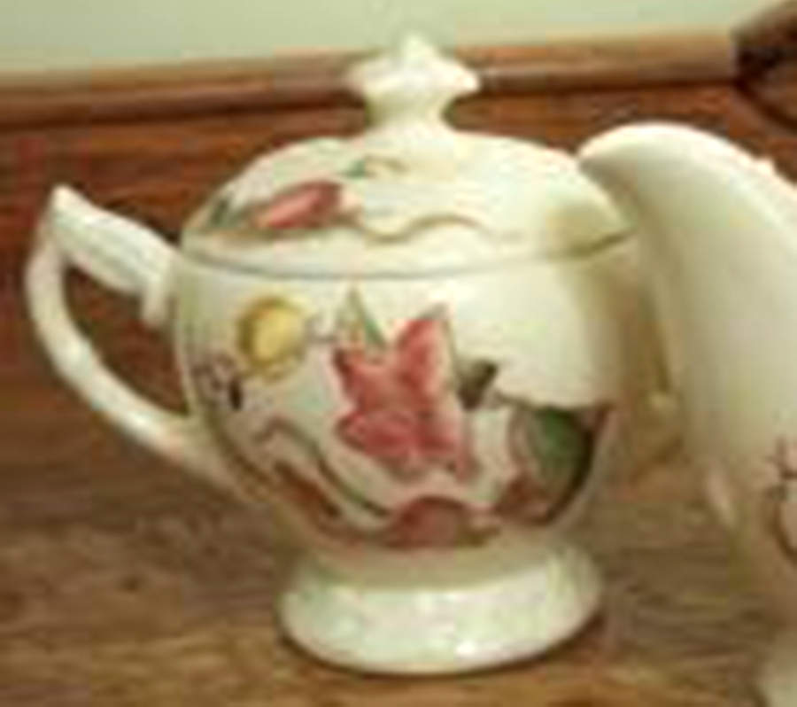 Rosedale Sugar Bowl & Lid by Harmony House China-1