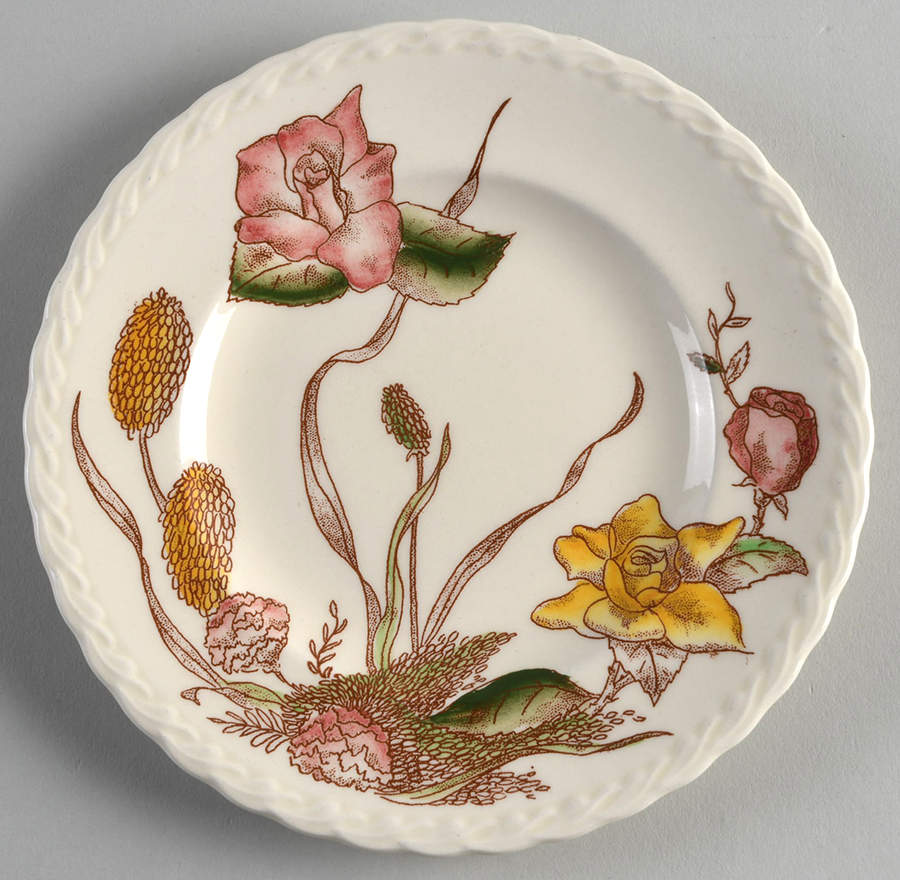 Rosedale Salad Plate by Harmony House China-1
