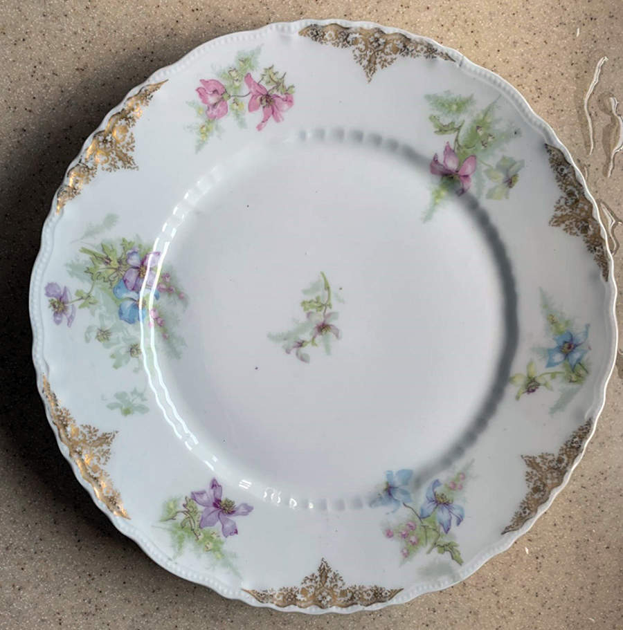 Schleiger 327a Dinner Plate by Haviland-1