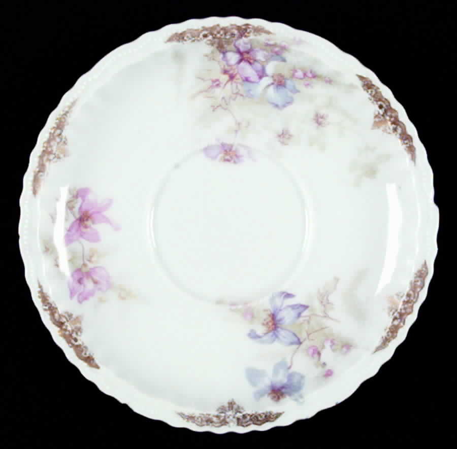 Schleiger 327a Saucer by Haviland-1