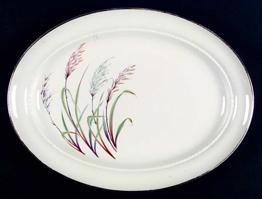 HLL14 13" Oval Serving Platter by Hall-1