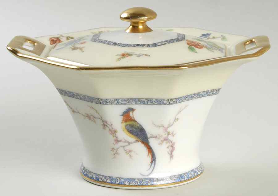 Schleiger 1227-1 Sugar Bowl & Lid by Haviland-1