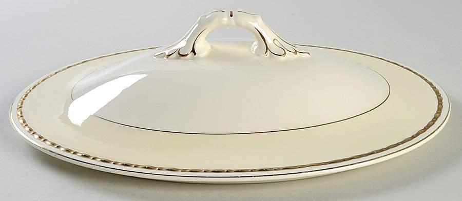 G3486 Lid for Oval Vegetable by Homer Laughlin -1