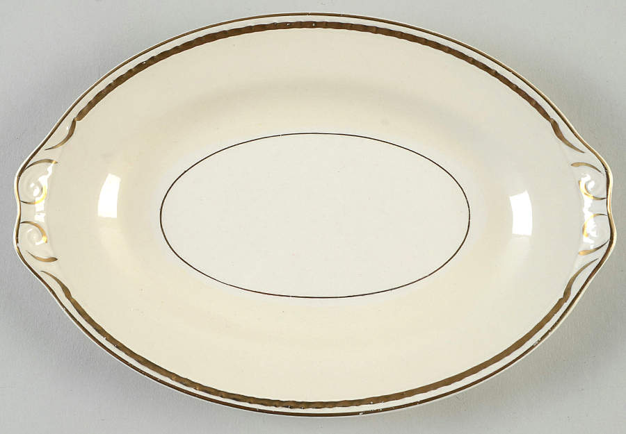 G3486 Relish/Gravy Underplate by Homer Laughlin -1