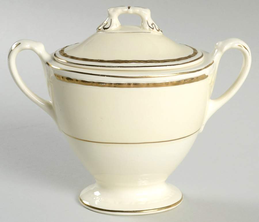 G3486 Sugar Bowl & Lid by Homer Laughlin -1