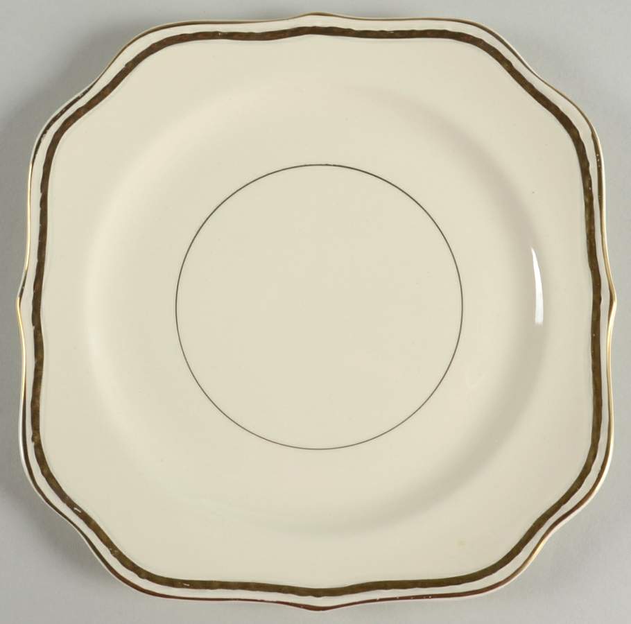 G3486 Square Salad Plate by Homer Laughlin -1