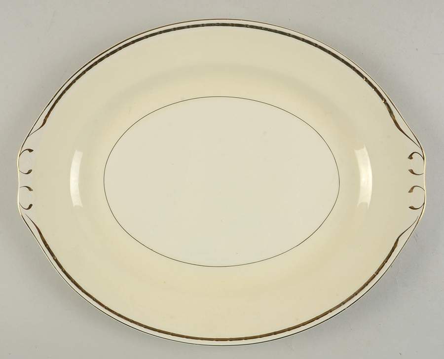 G3486 13" Oval Serving Platter by Homer Laughlin -1