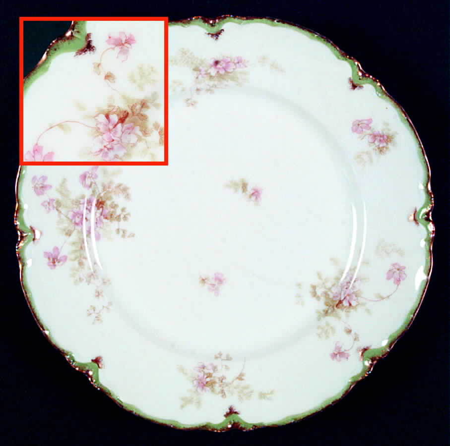 Schleiger 52I Dinner Plate by Haviland-1