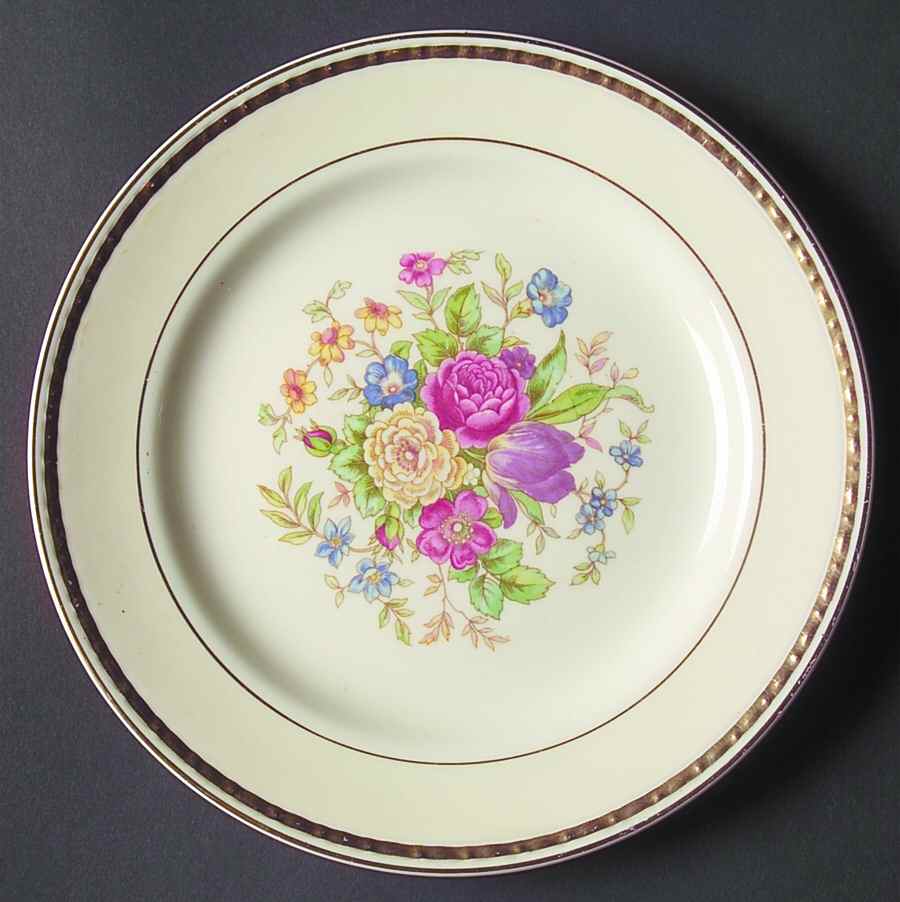 HLC742 Dessert/Pie Plate by Homer Laughlin -1