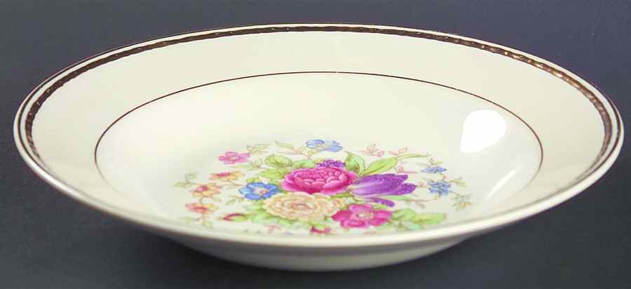 HLC742 Rim Soup Bowl by Homer Laughlin -1