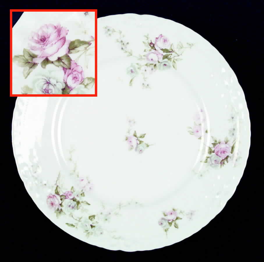 Schleiger 137e Luncheon Plate by Haviland-1