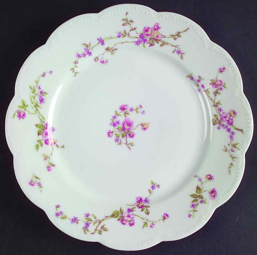 Schleiger 462d Luncheon Plate by Haviland-1