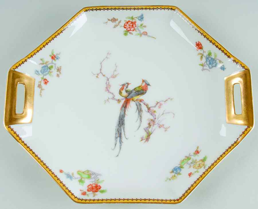 Schleiger 1230 Handled Cake Plate by Haviland-1