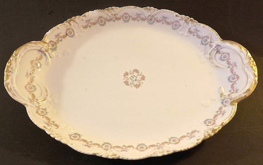 Schleiger 330-2 19" Oval Serving Platter by Haviland-1