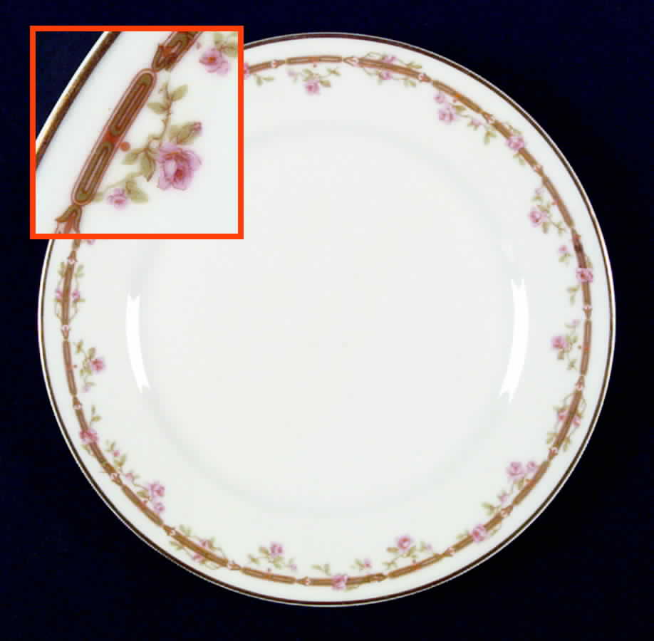 Schleiger 1095-1 Luncheon Plate by Haviland-1