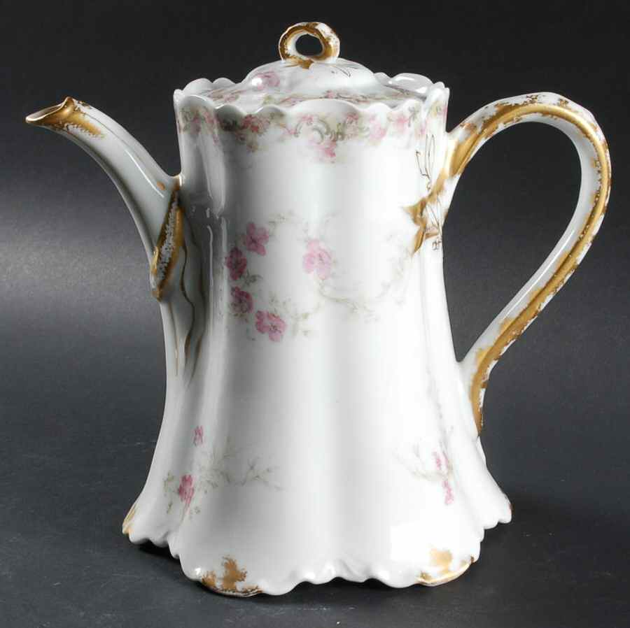Schleiger 1166-8 Coffee Pot & Lid by Haviland-1