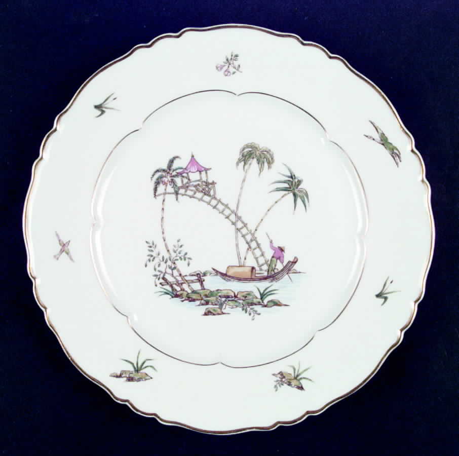 Pillement Dinner Plate by Haviland-1