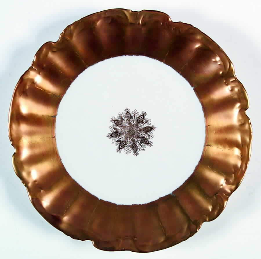 HRO8 Luncheon Plate by Robert Haviland-1