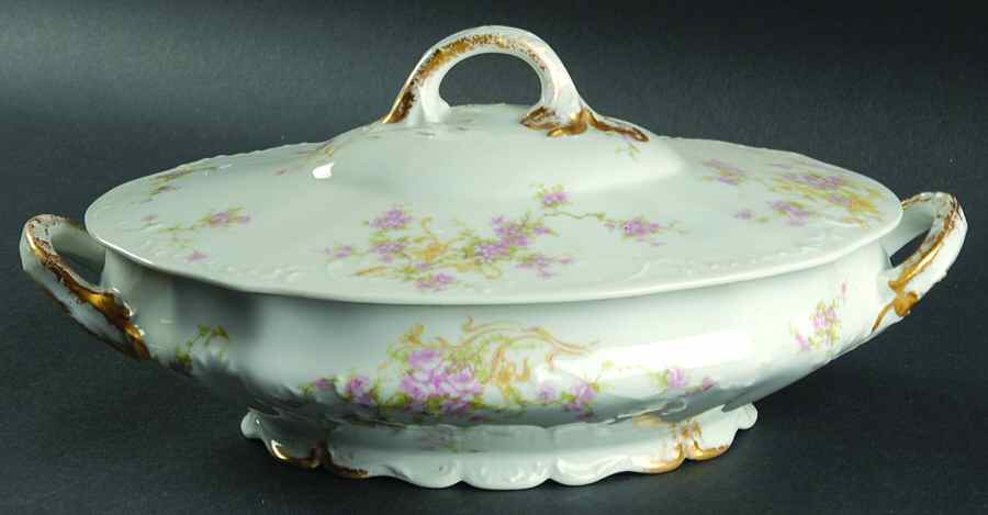 Schleiger 155c Oval Covered Vegetable by Haviland-1
