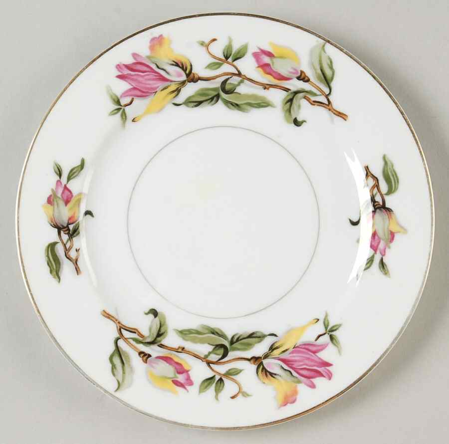 Dogwood Bread & Butter Plate by Hira China-1