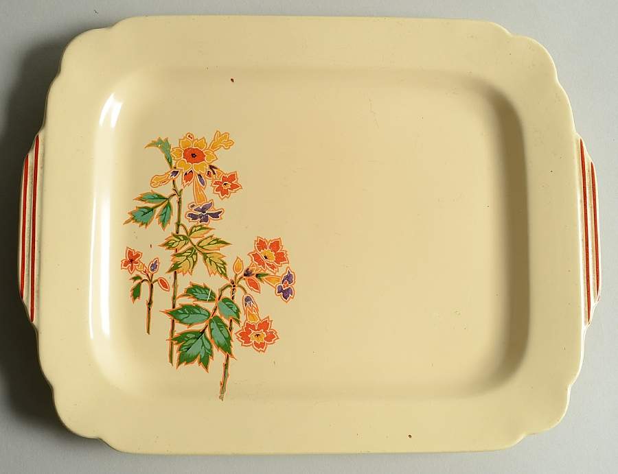 Columbine 11" Oval Serving Platter by Homer Laughlin -1